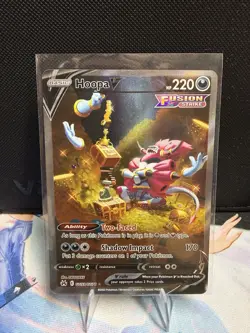 Hoopa V - GG53/GG70 - Pokemon Crown Zenith Galarian Gallery Ultra Card NM - Image 1