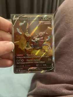 Hoopa V GG53/GG70 Crown Zenith Galarian Gallery 2023 Pokemon TCG Card NM - Image 1