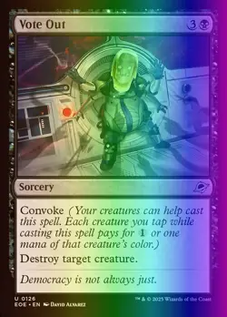 MTG Magic the Gathering Vote Out (126/426) Edge of Eternities NM FOIL - Image 1