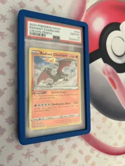 Pokemon TCG Radiant Charizard Crown Zenith Holo Card 020/159 PSA 10 - Image 3