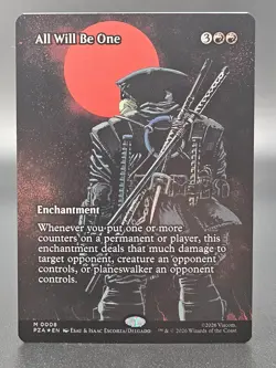 All Will Be One MTG x TMNT 0008 Enchantment Rare Counter Damage NM Magic Card - Image 1