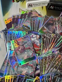 One Piece TCG Japan 100+ SR Card Lot OP13 Carrying On His Will Elders Roger Uta+ - Image 2