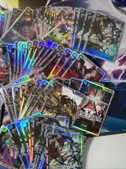 One Piece TCG Japan 100+ SR Card Lot OP13 Carrying On His Will Elders Roger Uta+ - Image 5