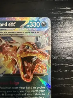 Charizard ex 054/091 Paldean Fates 2024 Holo Rare Pokemon Card TCG - Image 3