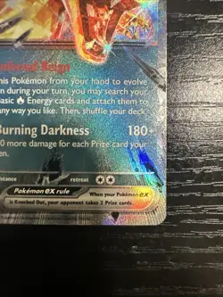 Charizard ex 054/091 Paldean Fates 2024 Holo Rare Pokemon Card TCG - Image 4