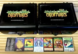 WEIRD N WILD CREATURES 348 LARGE & 255 SMALL CARDS 2CASES 33 ACTIVITY CARD - Image 2