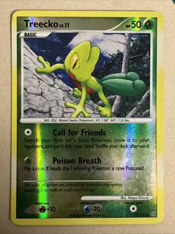 Pokemon Card - Treecko - Reverse Holo (79/100) Diamond & Pearl: Stormfront *HP* - Image 1