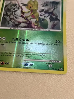 Pokemon Card - Treecko - Reverse Holo (78/99) Platinum: Arceus *HP* - Image 2