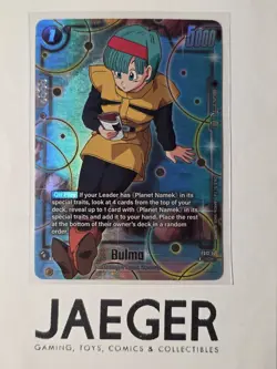 Bulma FS12-14 Full Art Foil Battle Bandai Dragon Ball Super Card Game - Image 1