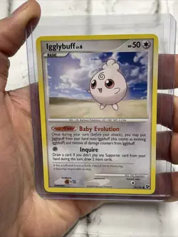 Igglybuff 70/106 Non-Holo Common Pokemon TCG Great Encounters NM/MT 2008 Card - Image 1