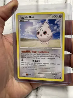 Igglybuff 70/106 Non-Holo Common Pokemon TCG Great Encounters NM/MT 2008 Card - Image 2