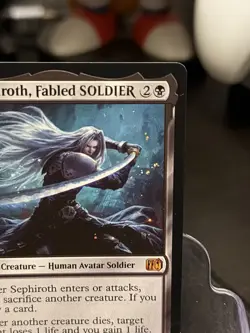 MTG Final Fantasy: Sephiroth, Fabled SOLDIER - M 0115 - NM - NON FOIL - Image 2