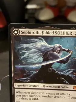 MTG Final Fantasy: Sephiroth, Fabled SOLDIER - M 0115 - NM - NON FOIL - Image 5