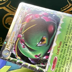 Meganium Prime 109/123 Pokemon HeartGold SoulSilver HGSS Holo (LP) - Image 4