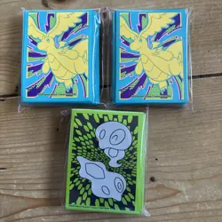 Pokemon Ascended Heroes ETB Sleeves x2 & Perfect Order Sleeves x1 - New Sealed - Image 1