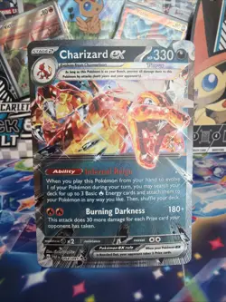 Pokemon TCG - Paldean Fates - Charizard ex - 054/091 - NM - Image 1
