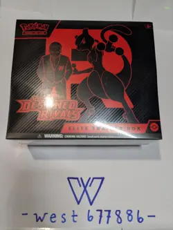 Pokemon TCG Destined Rivals ETB Elite Trainer Box S&V Destined Rivals New Sealed - Image 1