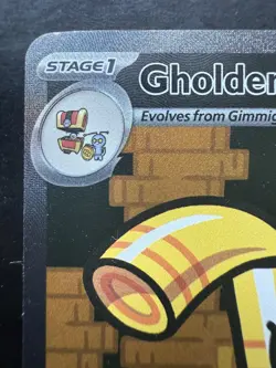 Pokemon Gholdengo EX 252/182 Sv04 Paradox Rift Special Illustration Rare (NM) - Image 2