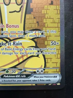 Pokemon Gholdengo EX 252/182 Sv04 Paradox Rift Special Illustration Rare (NM) - Image 5