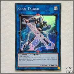 Code Talker - FIGA-EN043 - Super Rare 1st Edition Yugioh - Image 1