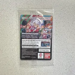 Bandai Namco Monkey D. Luffy Full Art Holo US Voyage One Piece CCG Card - Image 2