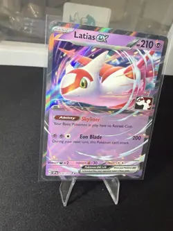 Latias Ex Pokemon Prize Pack Series 7 Promo Pokemon Card NM/LP Stamp - Image 2
