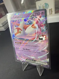 Latias Ex Pokemon Prize Pack Series 7 Promo Pokemon Card NM/LP Stamp - Image 4