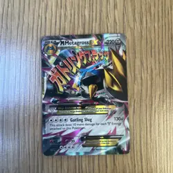 Pokemon MP M Metagross EX (Shiny) XY35 XY Holo Trading Card TCG - Image 1