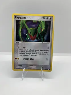 Pokemon TCG Rayquaza Holo Rare Card 3/17 Pop Series 1 Promos NM Condition - Image 1