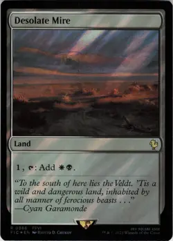 Desolate Mire (Surge Foil) R Commander: FINAL FANTASY 386 NM - Image 1