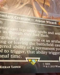 Gandalf the White (Borderless) [LTR # 442] - NM [Normal] TCG Magic The Gathering - Image 2