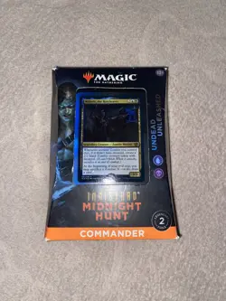 SEALED MTG Innistrad Midnight Hunt Commander Deck Undead Unleashed - Image 1