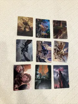 Magic The Gathering -- Art Series: Lord of the Rings -- Lot of 27 - Image 3