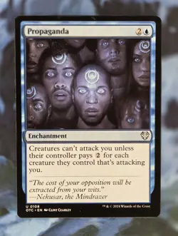 Propaganda | Outlaws of Thunder Junction Commander OTC | U 0108 | NM MTG - Image 1