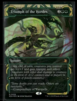 Secrets of Strixhaven: Mystical Archive #59 Triumph of the Hordes Foil - Image 1