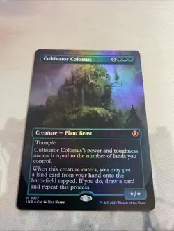 Cultivator Colossus # 0317 [Borderless Foil] Innistrad Remastered - Image 2