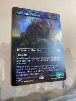 Cultivator Colossus # 0317 [Borderless Foil] Innistrad Remastered - Image 3