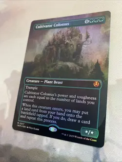 Cultivator Colossus # 0317 [Borderless Foil] Innistrad Remastered - Image 4