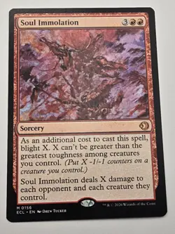 Soul Immolation Lorwyn Eclipsed Regular - Image 1