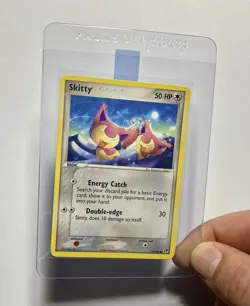 Skitty 79/100 (LP) Common EX Ruby & Sapphire: Sandstorm 2004 Pokemon TCG - Image 3