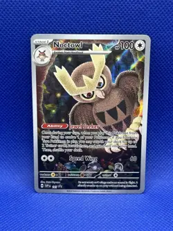 Noctowl 141 Pokemon TCG Full Art Stellar Crown Black Star Promo NM/M - Image 1