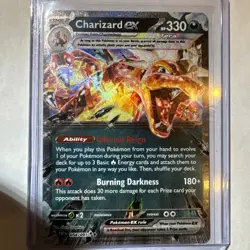 Pokemon Card - Charizard ex Paldean Fates 054/091 Holo - Image 1