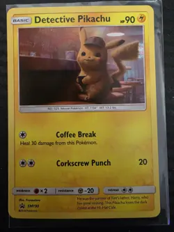 Detective Pikachu Promo Holo SM Promos (SM190) NM - Image 1