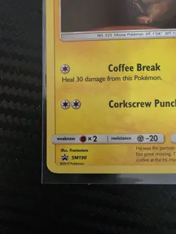 Detective Pikachu Promo Holo SM Promos (SM190) NM - Image 2