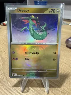 Dreepy [Master Ball Reverse Holo] 118/187 SV8a Terastal Festival Pokemon NM - Image 1