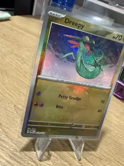 Dreepy [Master Ball Reverse Holo] 118/187 SV8a Terastal Festival Pokemon NM - Image 2
