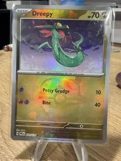 Dreepy [Master Ball Reverse Holo] 118/187 SV8a Terastal Festival Pokemon NM - Image 3