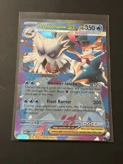 Mega Abomasnow ex (Double Rare) 036/132 - Mega Evolution Pokemon- Pack Fresh NM+ - Image 1