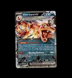 Charizard ex 054/091 Double Rare Paldean Fates Pokemon Near Mint - Image 1