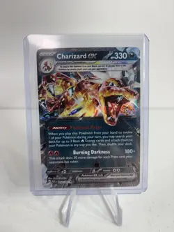 Pokemon Charizard ex - 054/091 SV: Paldean Fates Double Rare NM - Image 1